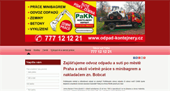 Desktop Screenshot of odpad-kontejnery.cz